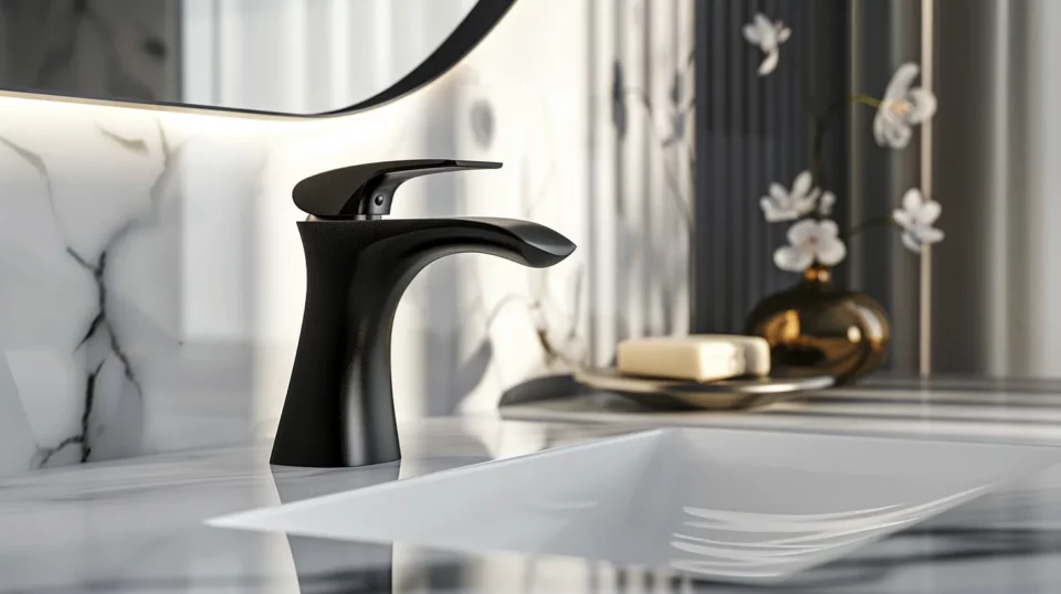 Avantages esthétiques de la robinetterie noire