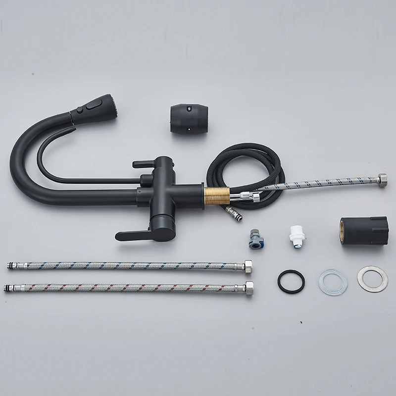 Robinet de cuisine rotatif mitigeur – Image 5