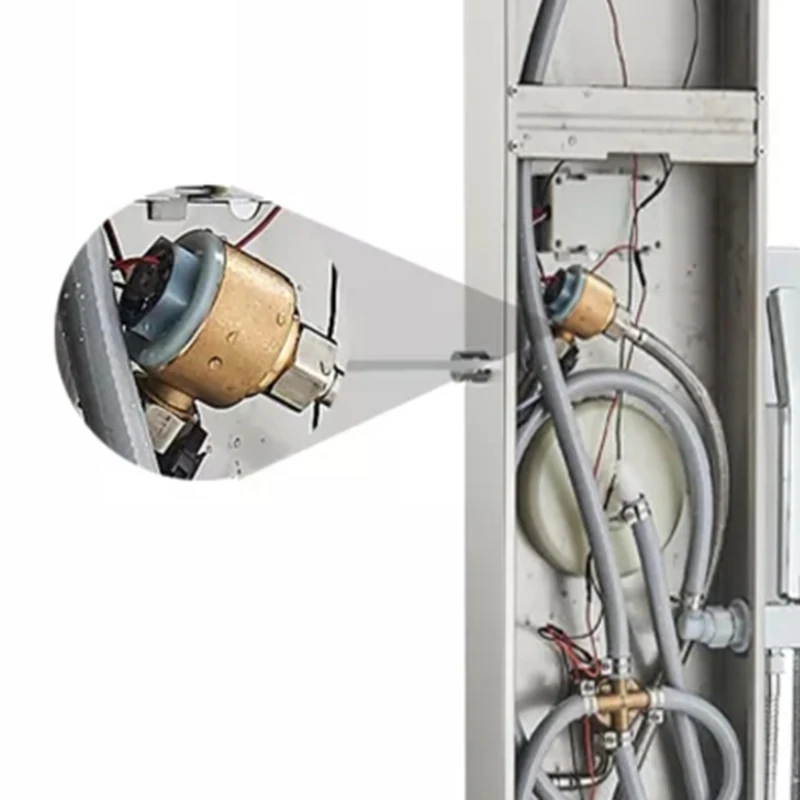 Moteur de panneau de douche à LED, accessoires de colonne de douche, accessoires de plan de douche, écran d'affichage numérique, pommeau de douche, guirxiété lumineuse à LED