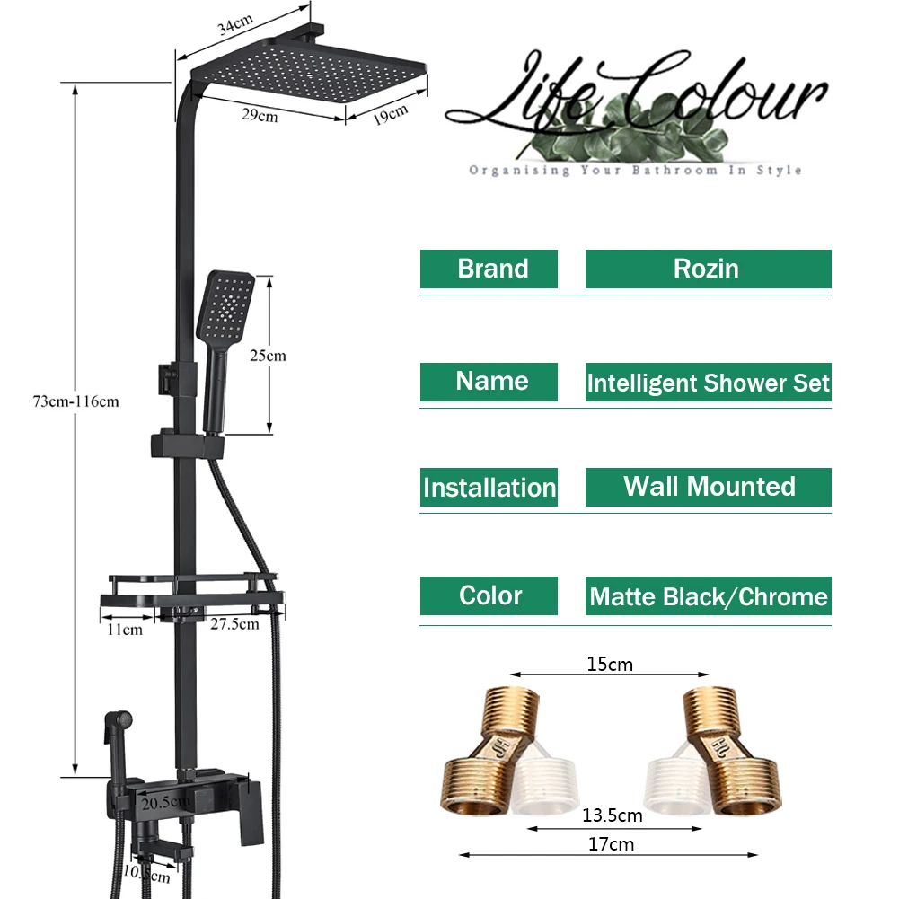 ensemble robinet de douche salle de bain – Image 3